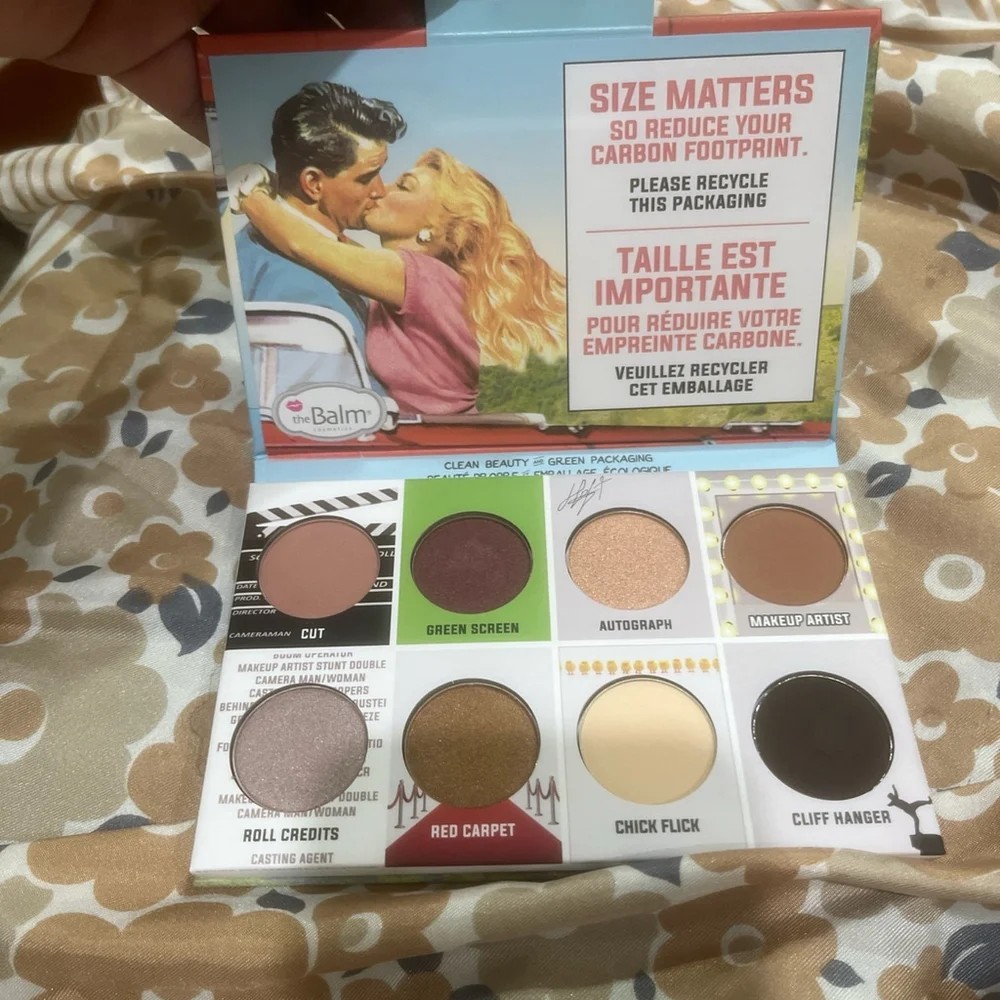 New The Balm x BALM Cosmetics The Balm and the Beautiful 8 eyeshadow palette